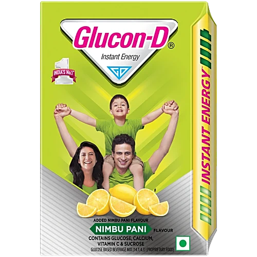Glucon-D Energy Drink Nimbu Pani